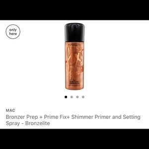 Mac sitting spray with bronzer and primer